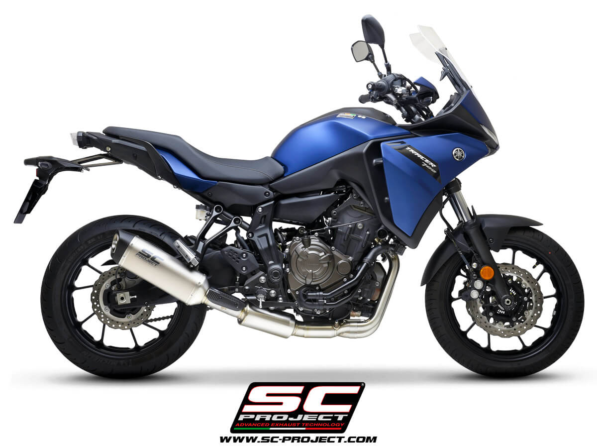 YAMAHA TRACER 700 - TRACER 7 - GT (20-23) - FULL 2-1 STAINLESS STEEL EXHAUST SYSTEM