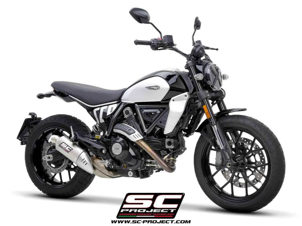 DUCATI SCRAMBLER 800 2023 - RALLY-S TITANIUM EXHAUST