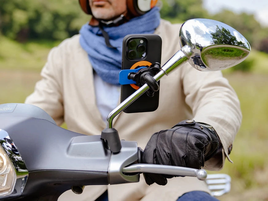 Quad Lock Motorcycle Mirror Mount