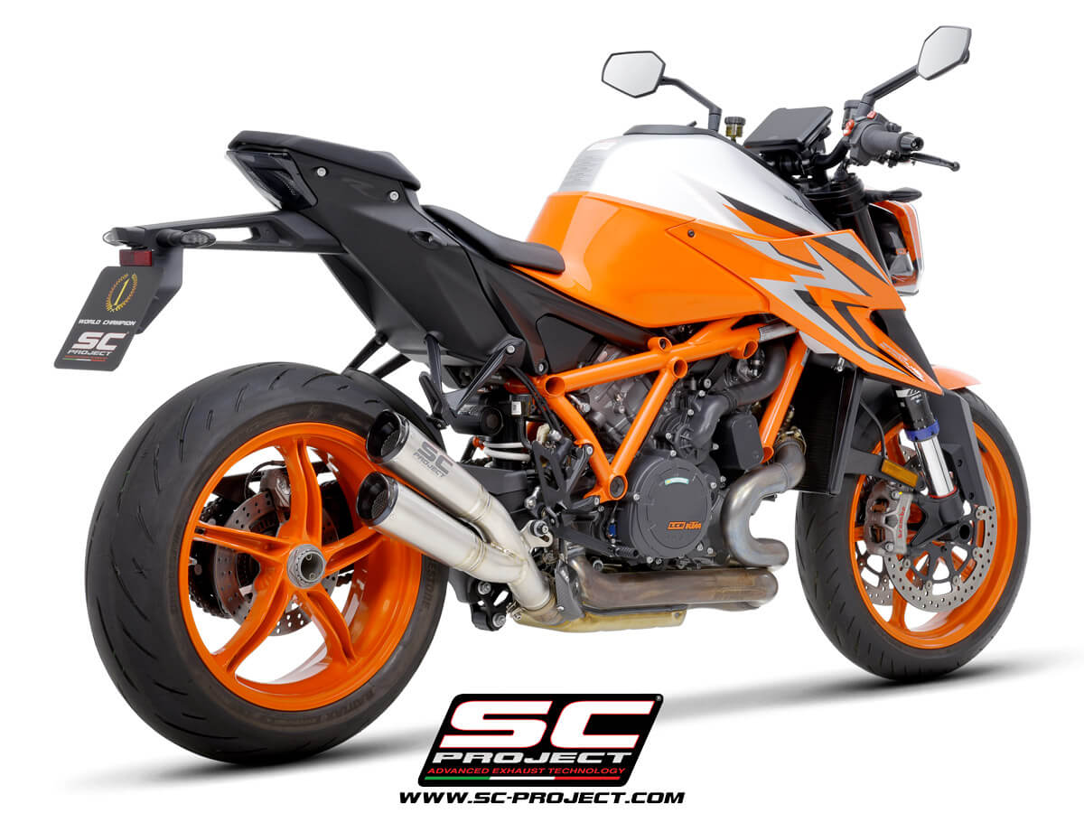 KTM 1290 SUPER DUKE R (2021-) TWIN S1-CNC Procycles Motorbike Shop