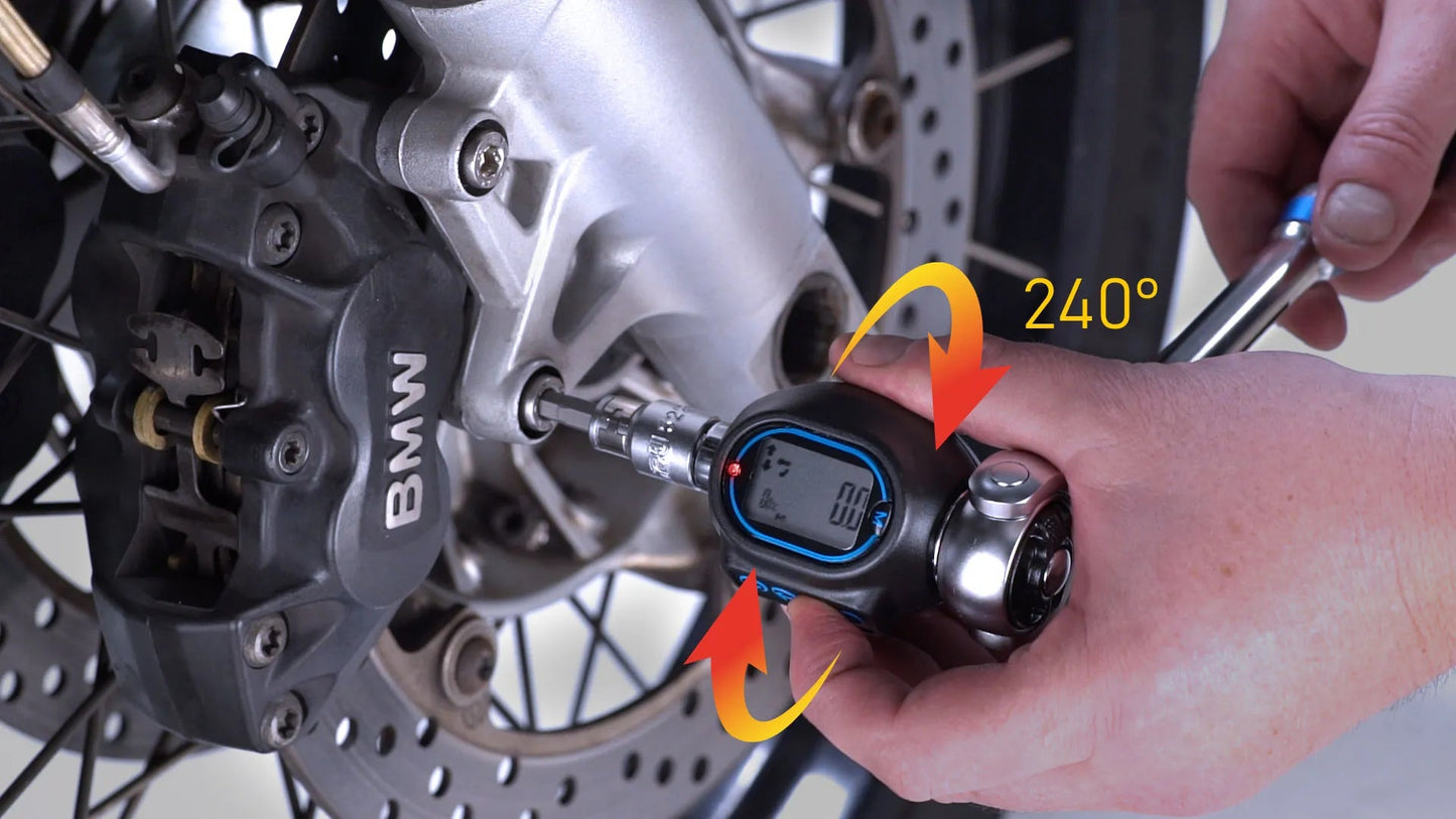 SBV TOOLS 3/8” Digital Torque Adapter, 4-203 Nm / 3-150 ft-lbs