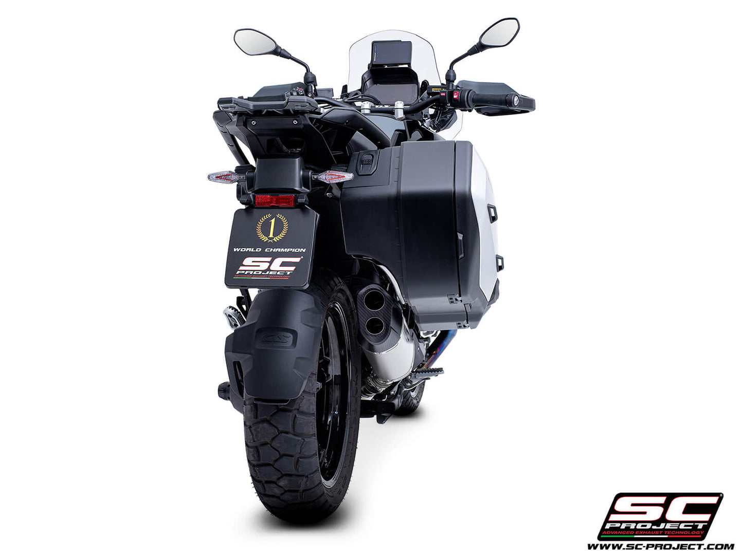BMW R 1300 GS (2024-) - ADVENTURE-R MUFFLER (compatible w/ original side cases)