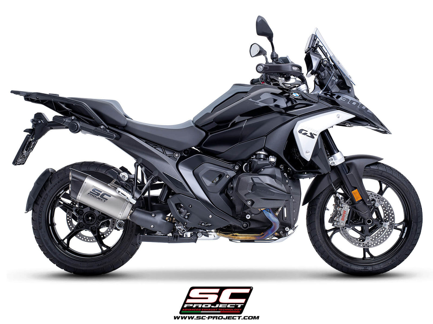 BMW R 1300 GS (2024-) - ADVENTURE-R MUFFLER (compatible w/ original side cases)