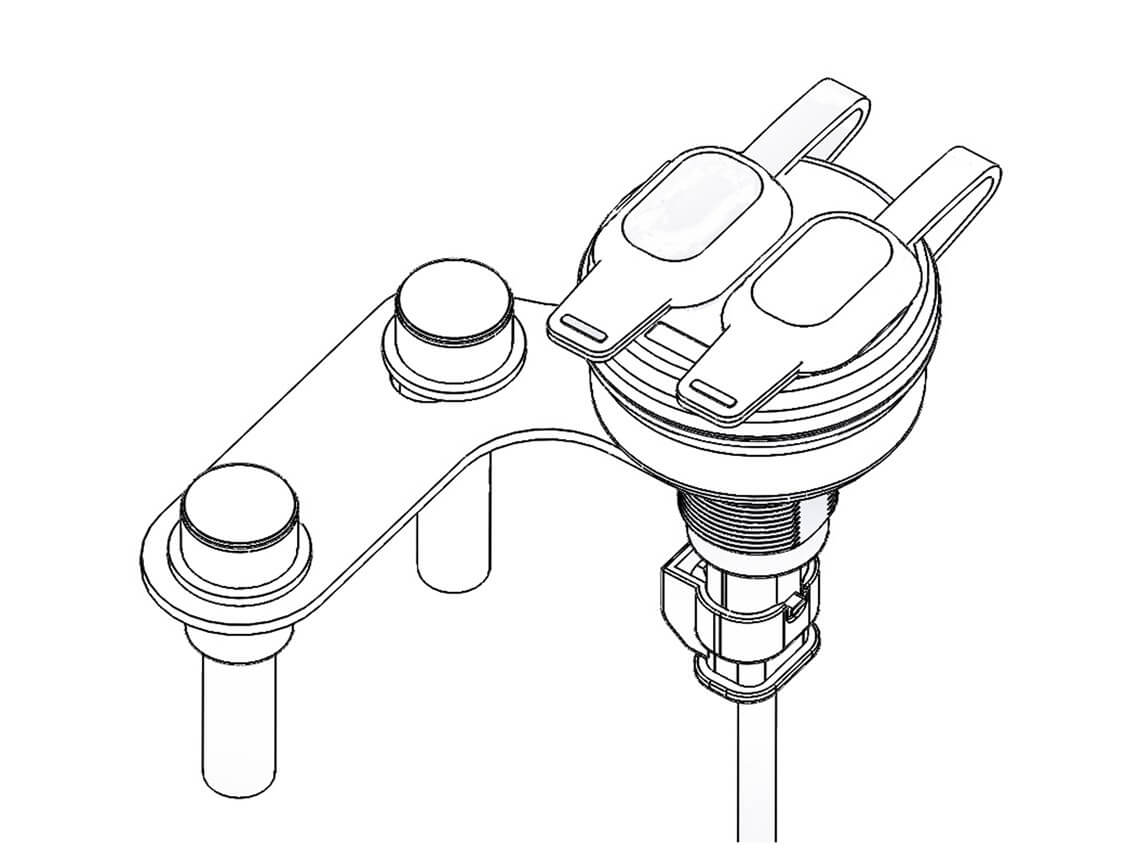 Poweroo Dual USB Handle Bar mount