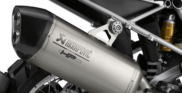 AKRAPOVIC SLIP ON MUFFLER R1200GS  / GSA LC