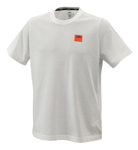 KTM PURE RACING TEE WHITE