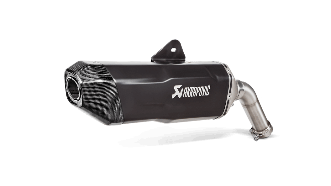 BMW Akrapovic Slip on Muffler F850GS|ADV|F750GS Black