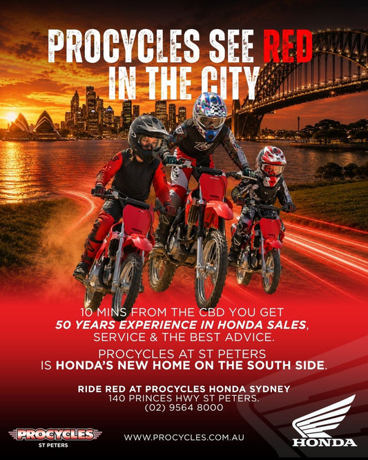 PROCYCLES SEE RED IN THE CITY