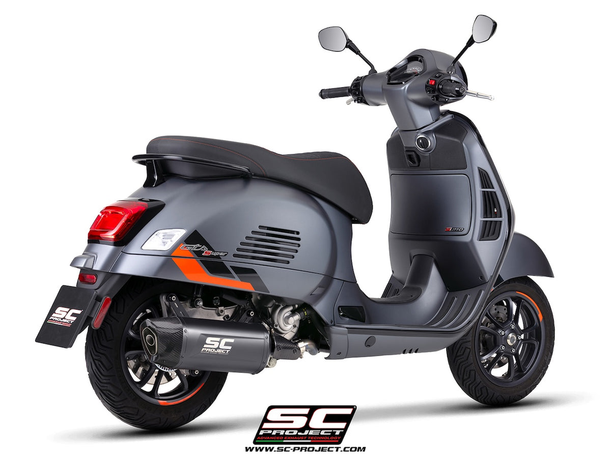 VESPA GTS 310 - GTV 310 (2025 - 2026) Tourer titanium exhaust, matt black