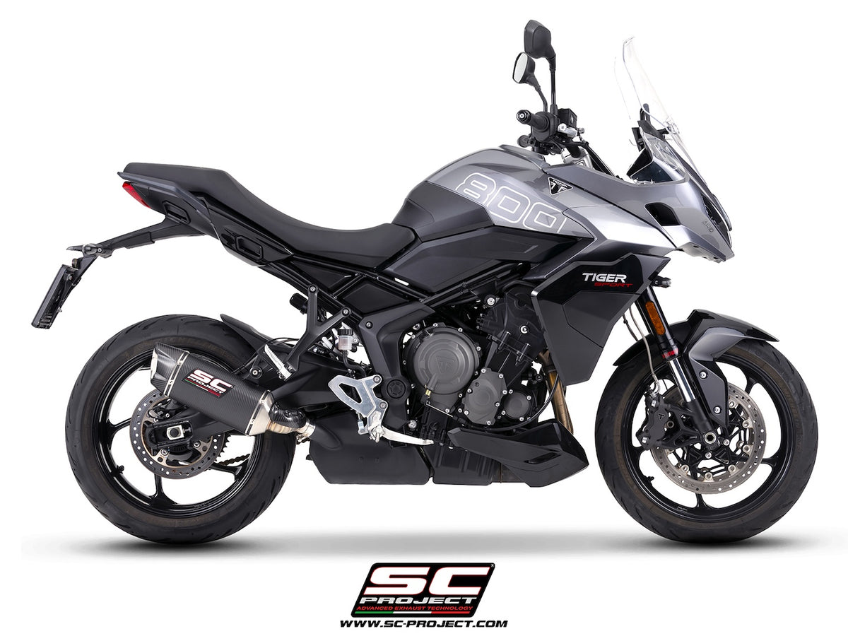TRIUMPH TIGER SPORT 800 (2025 - 2026) SC1-X carbon fibre exhaust