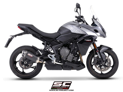 TRIUMPH TIGER SPORT 800 (2025 - 2026) SC1-X carbon fibre exhaust