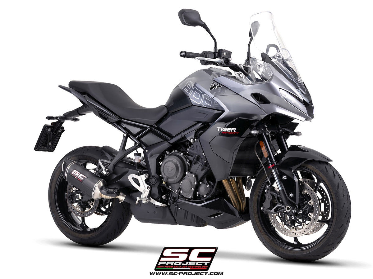TRIUMPH TIGER SPORT 800 (2025 - 2026) SC1-X carbon fibre exhaust