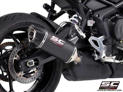 TRIUMPH TIGER SPORT 800 (2025 - 2026) SC1-X carbon fibre exhaust