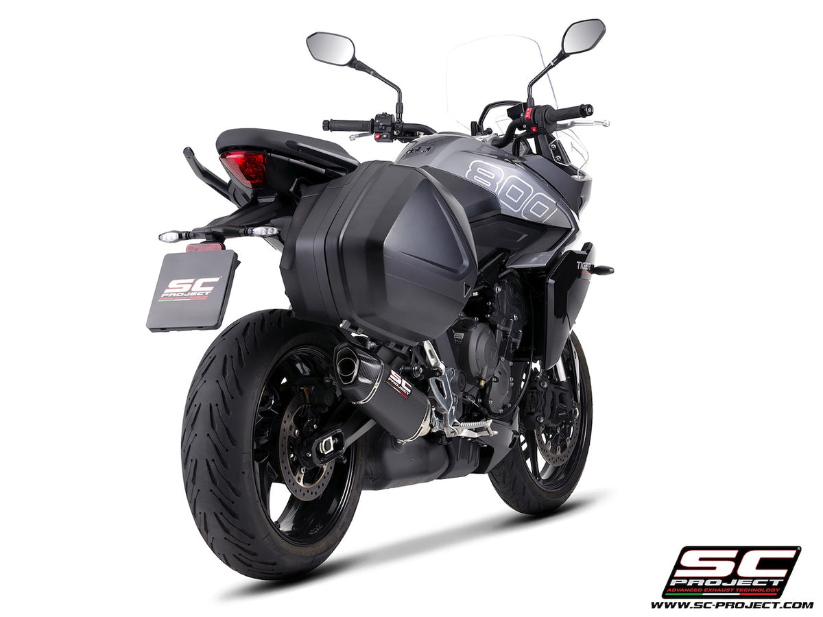TRIUMPH TIGER SPORT 800 (2025 - 2026) SC1-X carbon fibre exhaust