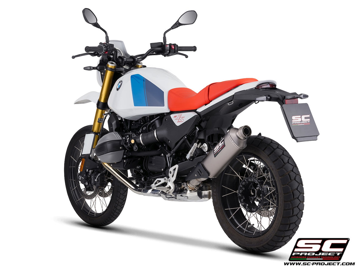 BMW R 12 G/S (2026) Rally Raid titanium exhaust