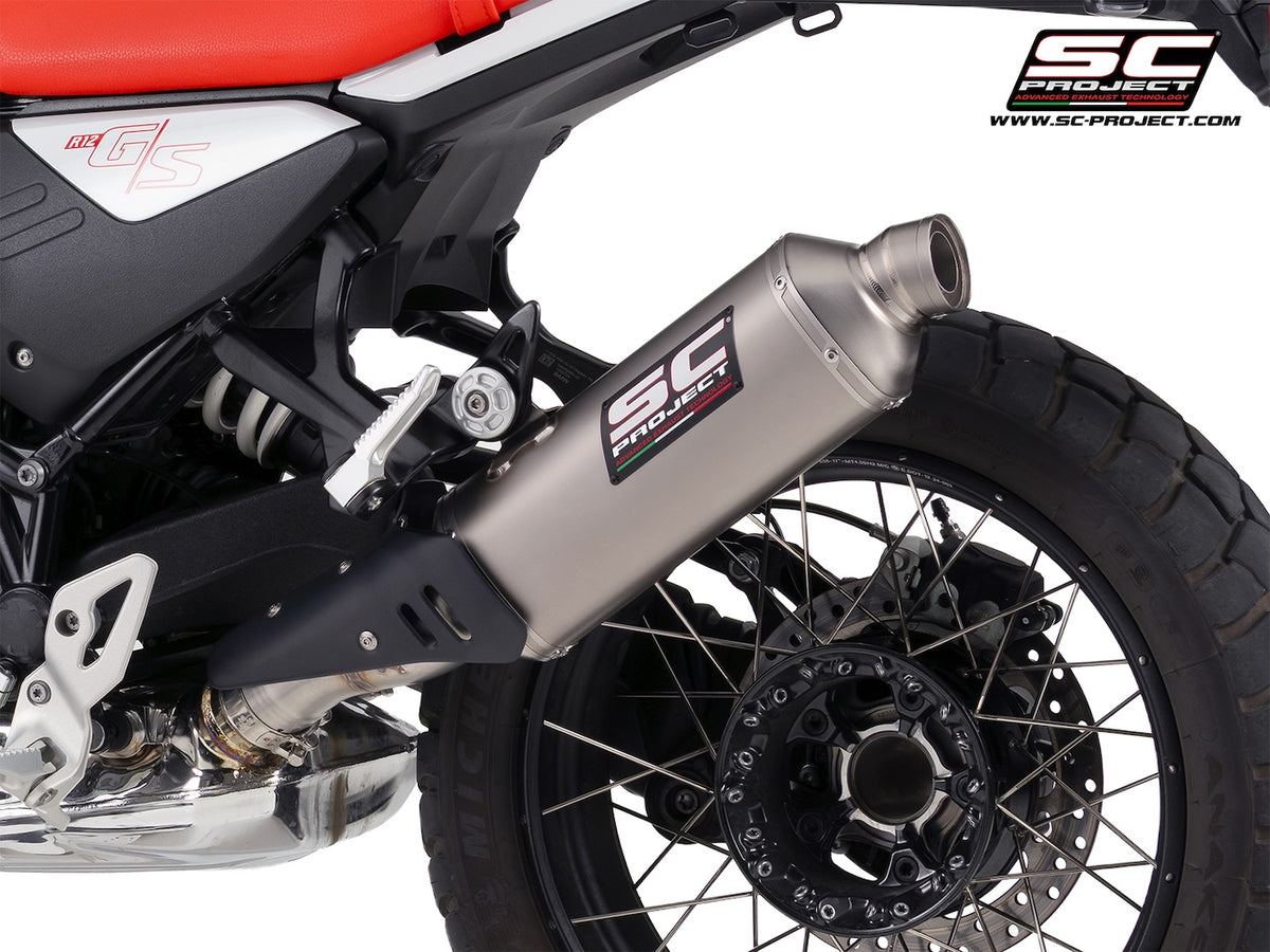 BMW R 12 G/S (2026) Rally Raid titanium exhaust