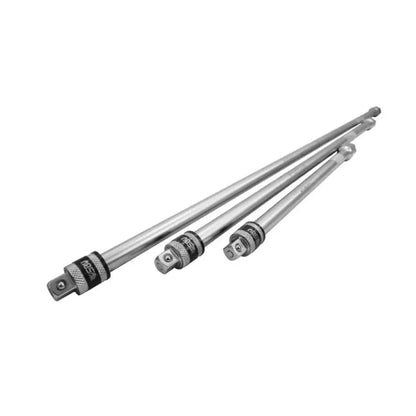 SBV TOOLS 1/4″ Quick Release Locking Extension Bar, 3 pcs Set
