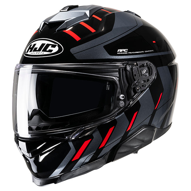 HJC i71 HELMET (Black/Red)