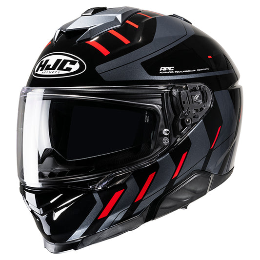 HJC i71 HELMET (Black/Red)