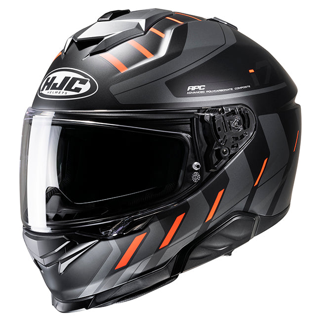 HJC i71 HELMET (Black/Orange)