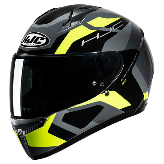HJC C10 HELMET (Black/Yellow)