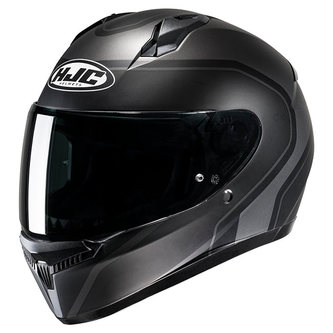 HJC C10 HELMET (Black/Grey)