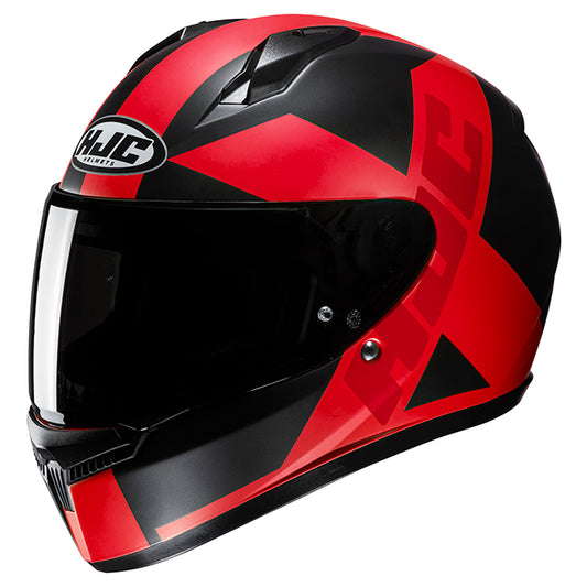HJC C10 HELMET (Black/Red)