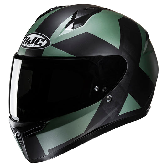 HJC C10 HELMET (Black/Mint)