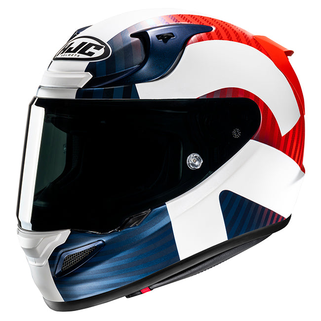 HJC RPHA 12 HELMET (White/Blue/Red)
