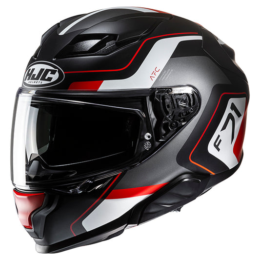 HJC F71 HELMET (Black/Red)