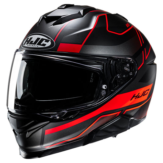 HJC i71 HELMET (Black/Red)