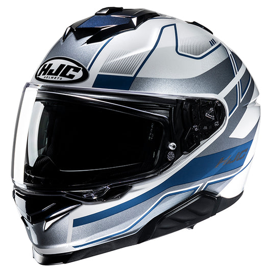 HJC i71 HELMET (White/Blue)