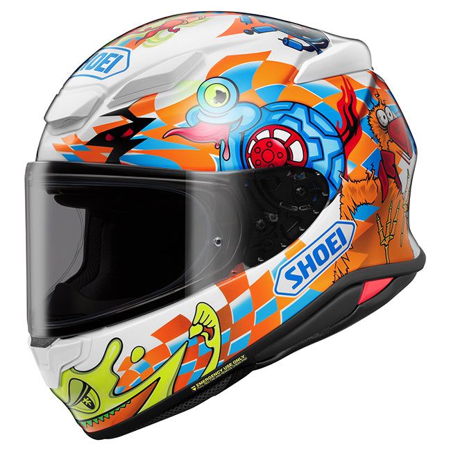 Shoei Helmet NXR2 Yagyo (White/Orange/Blue)