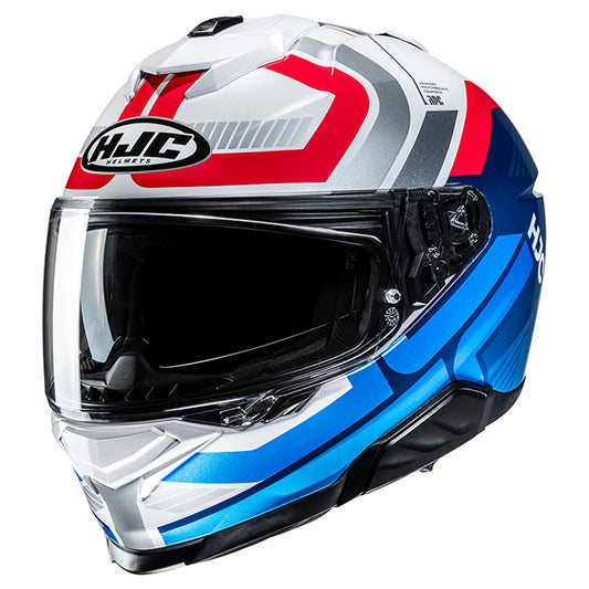 HJC i71 HELMET (White/Blue/Red)