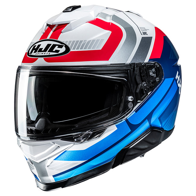 HJC i71 HELMET (White/Blue/Red)