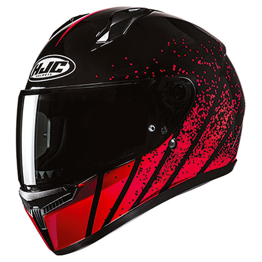 HJC C10 HELMET (Black/Red)