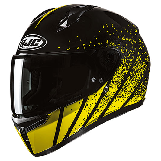 HJC C10 HELMET (Black/Hi Vis)