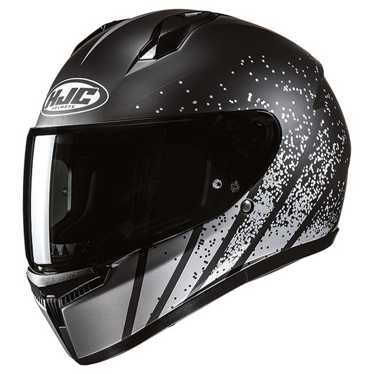 HJC C10 HELMET (Black/Grey)