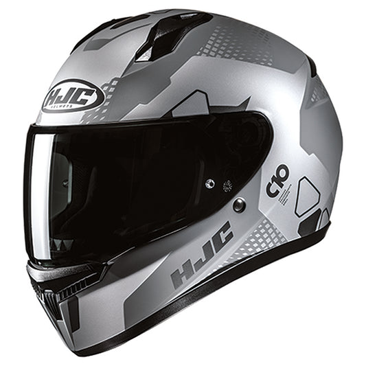 HJC C10 HELMET (Silver/Grey)