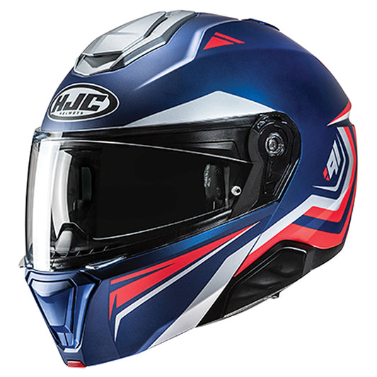 HJC i91 HELMET (Blue/Red/White)