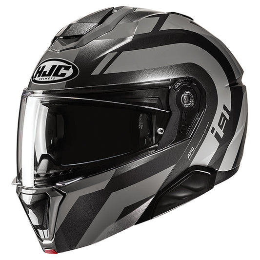 HJC i91 HELMET (Black/Grey)