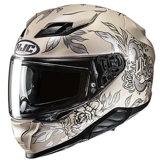 HJC F71 HELMET (Gold/Grey)