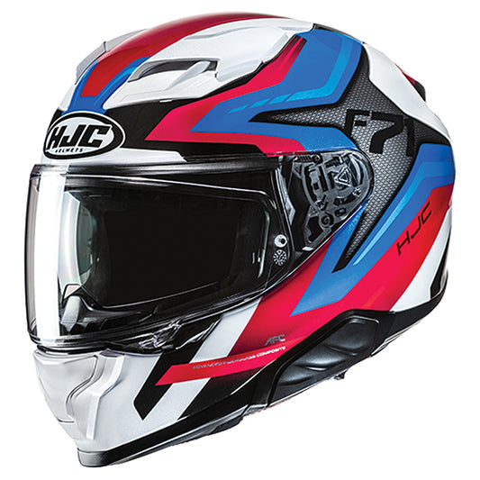 HJC F71 HELMET (White/Blue)