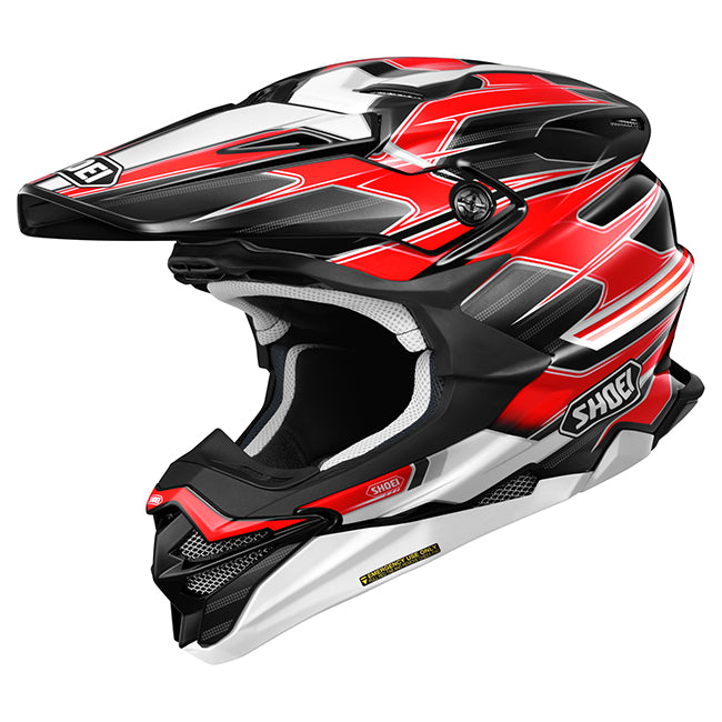 Shoei Helmet VFX-WR06 Sparkle (Black/Red)