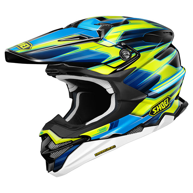 Shoei Helmet VFX-WR06 Sparkle (Black/Yellow)