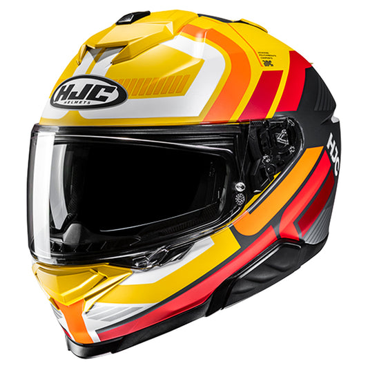 HJC i71 HELMET (Yellow/Black/Red)