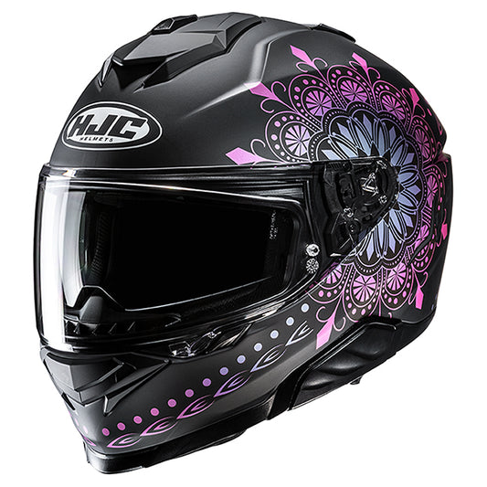 HJC i71 HELMET (Black/Purple)