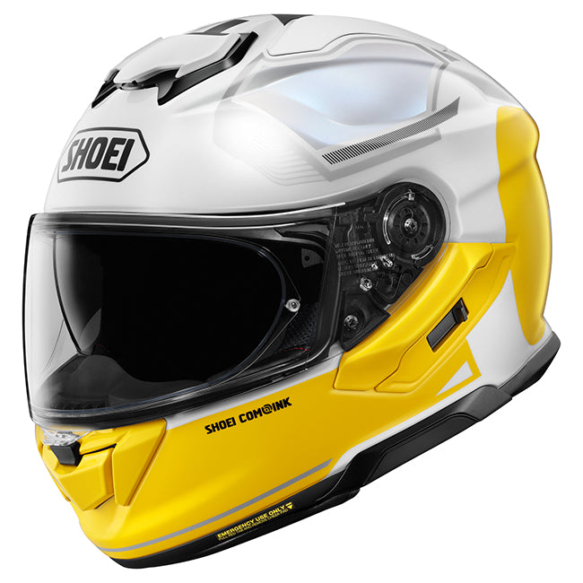 Shoei Helmet GT-Air 3 Mike (White/Yellow)