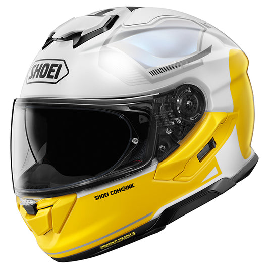 Shoei Helmet GT-Air 3 Mike (White/Yellow)