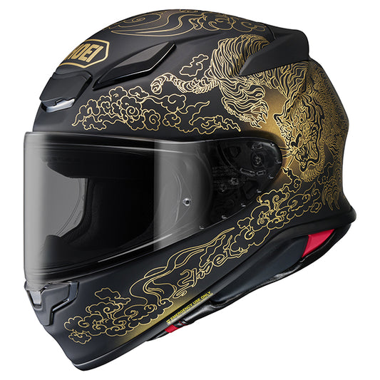 Shoei Helmet NXR2 Fearless (Black/Gold)